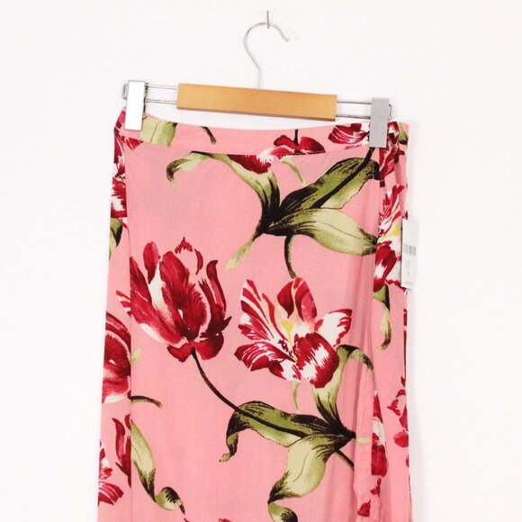 *Forever 21 Pink Floral Maxi Skirt - Picture 5 of 6